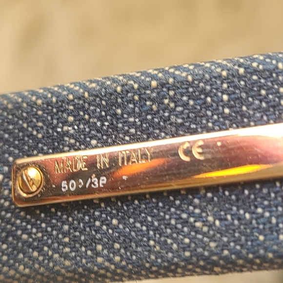 Authentic CHANEL Denim CC Sunglasses Havana- Great Condition - Picture 4 of 12